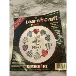 DIMENSIONS HOME AND HEART CROSS STITCH 72408